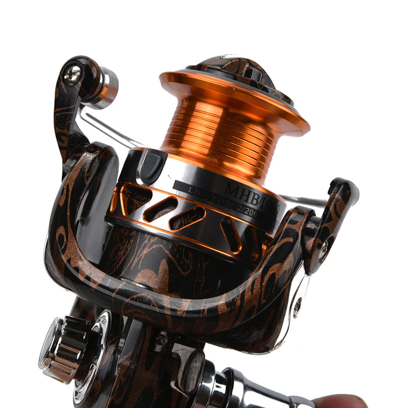 Joran dan Reel Pancing Air Asin Combo Spinning Fishing Reel dengan 11+1 BB