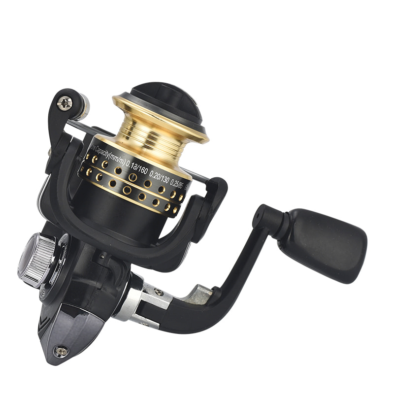 Gulungan Mini Pancing Es Casting Umpan Logam 9+1BB